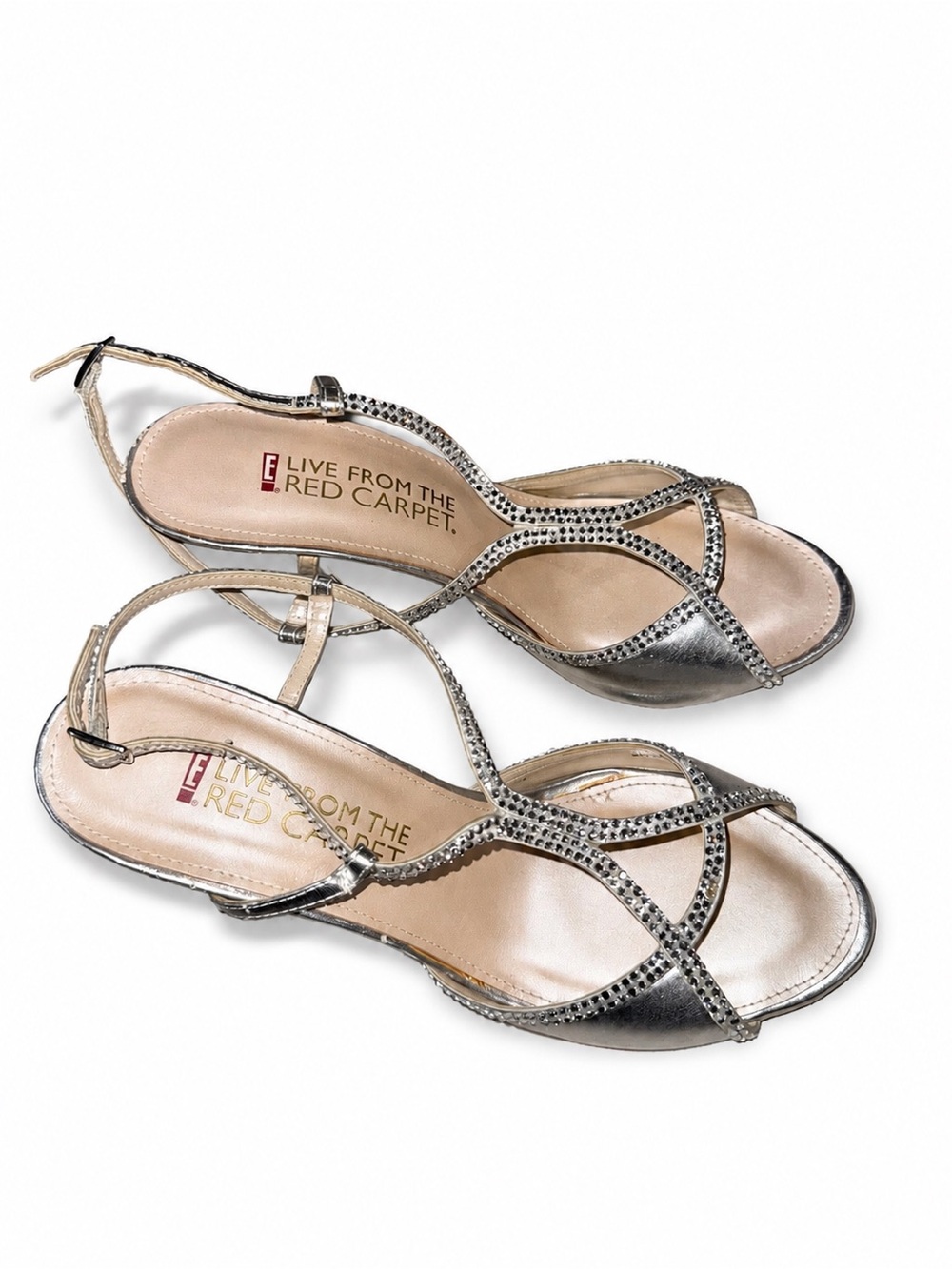 Silver Rhinestone High Heels - Picture 5 of 8